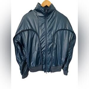 Women’s Adidas x Stella McCartney Blue Windbreaker Jacket Size Small